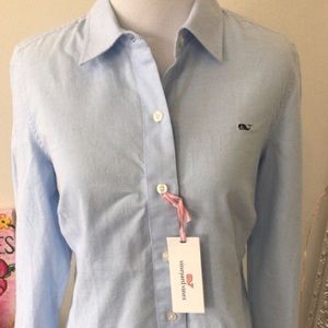 Vineyard Vines Pinpoint Oxford